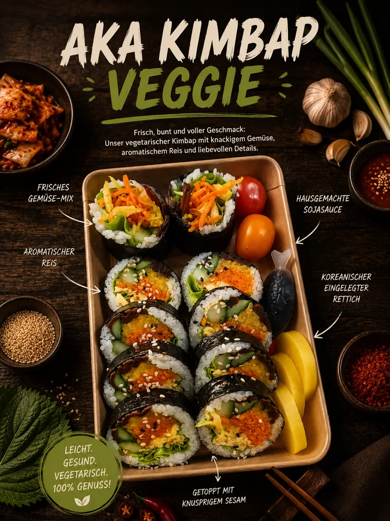 Kimbap von AKARAKA TO GO